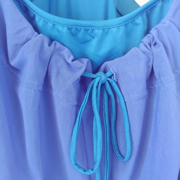 Titika Racerback Tank Top Blue Size XS - Picture 6 of 12